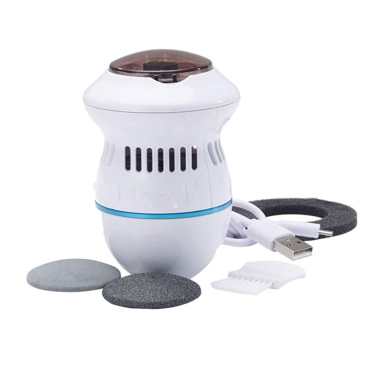Electric Foot Callus Remover – USB Rechargeable with Vacuum System
