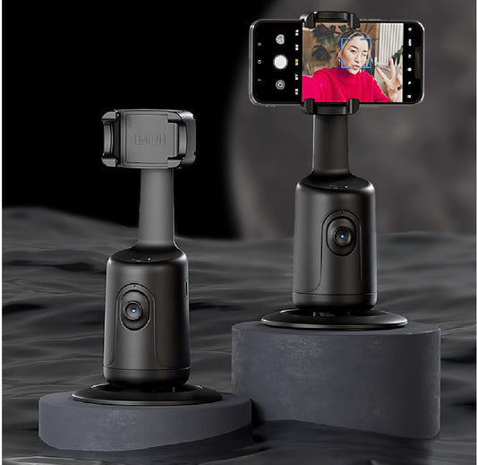 360° AI Face Tracking Gimbal Stabilizer with Tripod for Smartphones