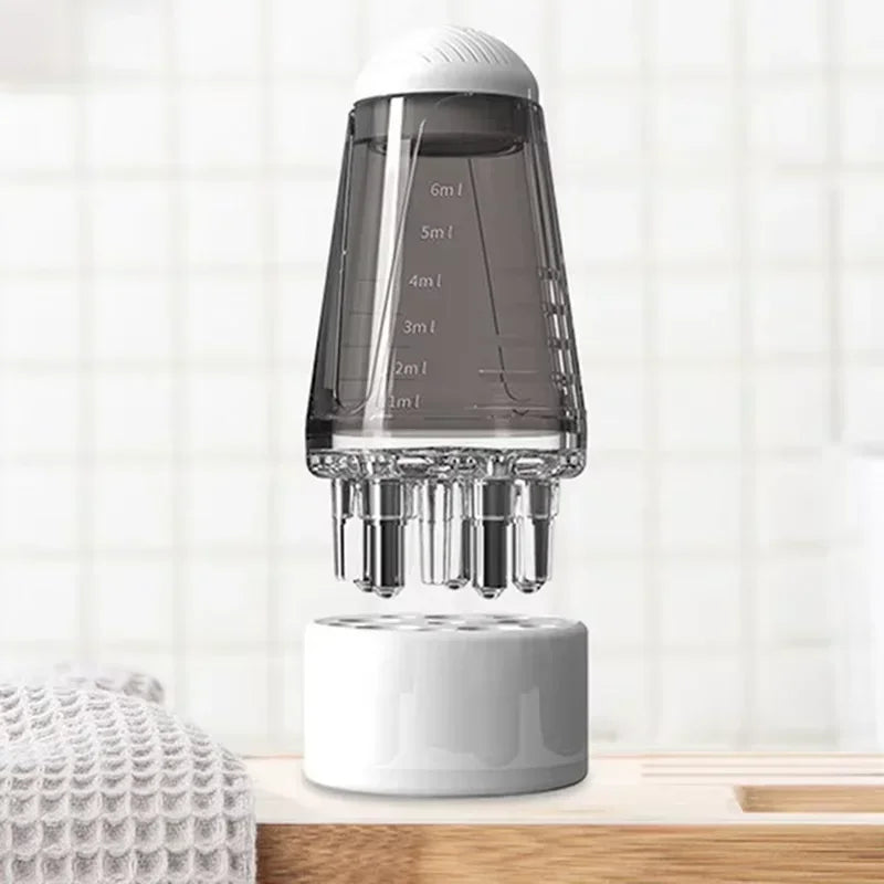 Prime Deal Zone scalp applicator hair regrowth and styling guide comb with hexagon head and roller ball for massage and relaxation.