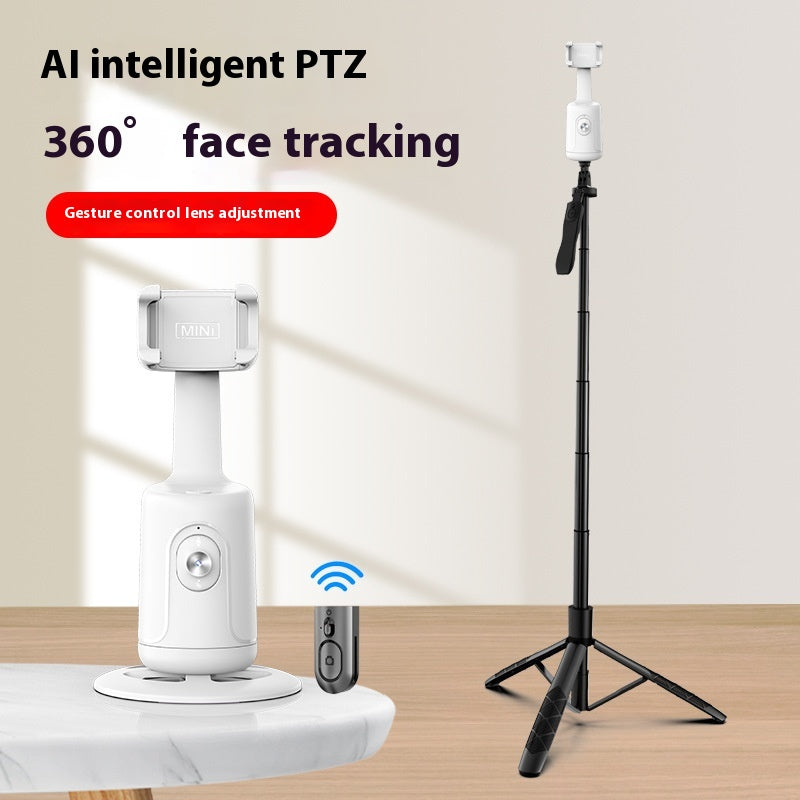 360° AI Face Tracking Gimbal Stabilizer with Tripod for Smartphones