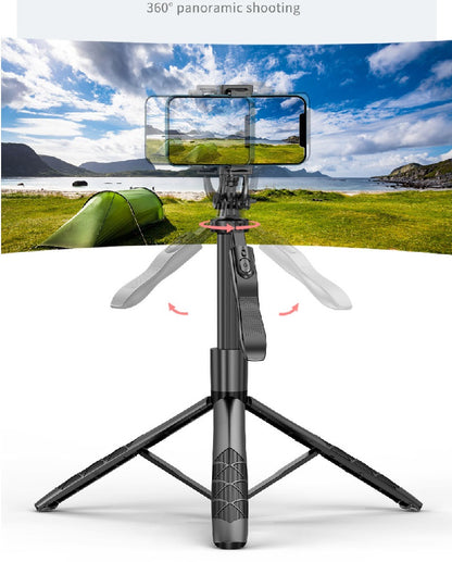 360° AI Face Tracking Gimbal Stabilizer with Tripod for Smartphones