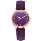 Luminous quartz watch, white colourway