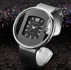 Luxury bracelet cuff watch, packaging shot