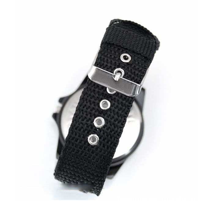 Military sport watch, blue colourway