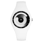 Women's candy colour quartz watch, front view