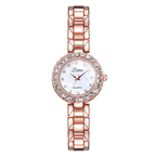 Bangle cuff watch set, side angle view