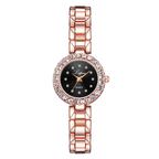 Bangle cuff watch set, clasp and closure detail