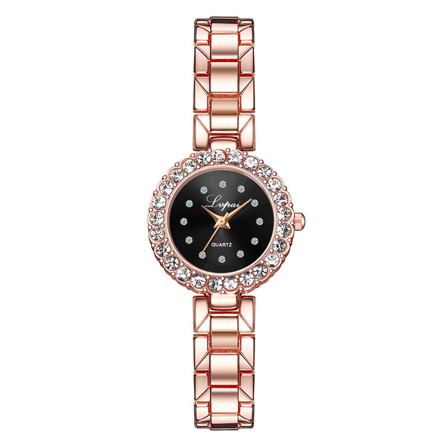 Women's Bangle Cuff Watch Set – Quartz, Alloy Strap, Simple & Casual Style