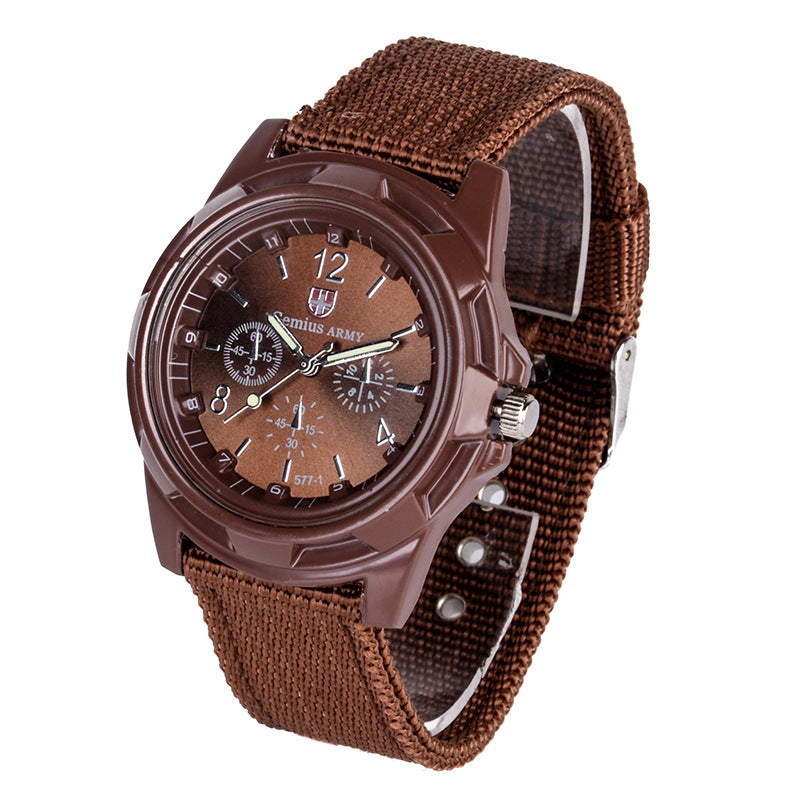 Military sport watch, packaging shot