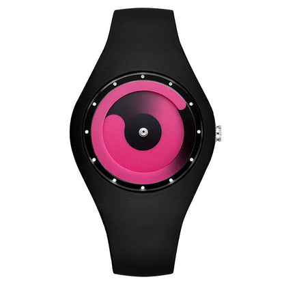 Women's Candy Colour Quartz Watch – Alloy Case, Plexiglass Mirror, 40mm