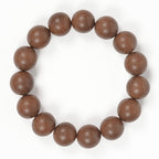 Healing bead bracelet styled with outfit