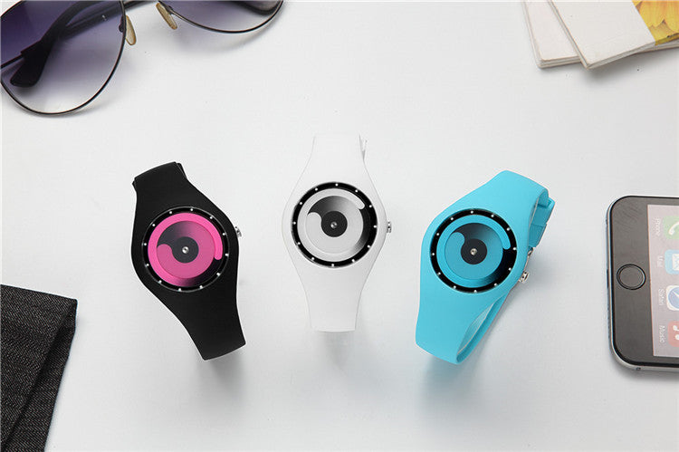 Women's Candy Colour Quartz Watch – Alloy Case, Plexiglass Mirror, 40mm