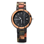 Wood couple watch, all style options grid