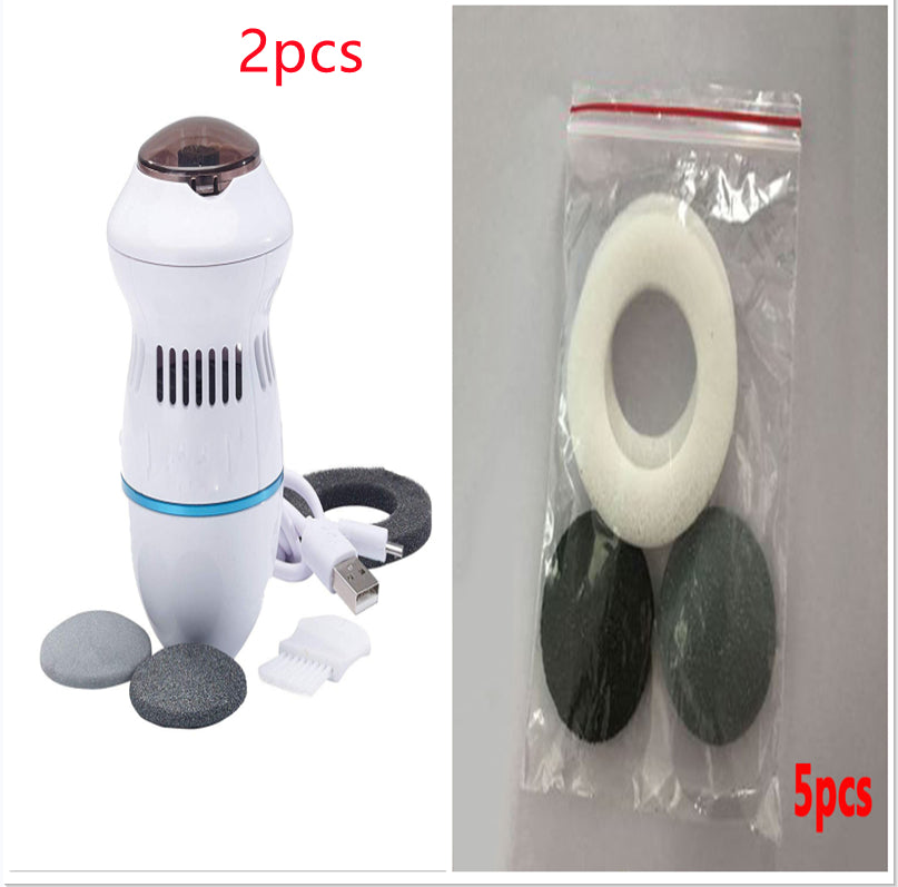 Electric Foot Callus Remover – USB Rechargeable with Vacuum System
