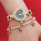 Heart quartz watch, all colour options