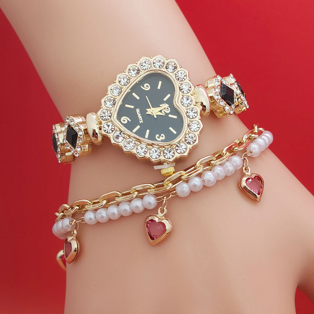 Heart quartz watch, all colour options