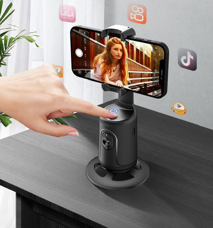 360° AI Face Tracking Gimbal Stabilizer with Tripod for Smartphones