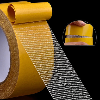 Prime Deal Zone double-sided adhesive tape with high viscosity, ideal for carpet, leather, wall, and floor fixing applications.