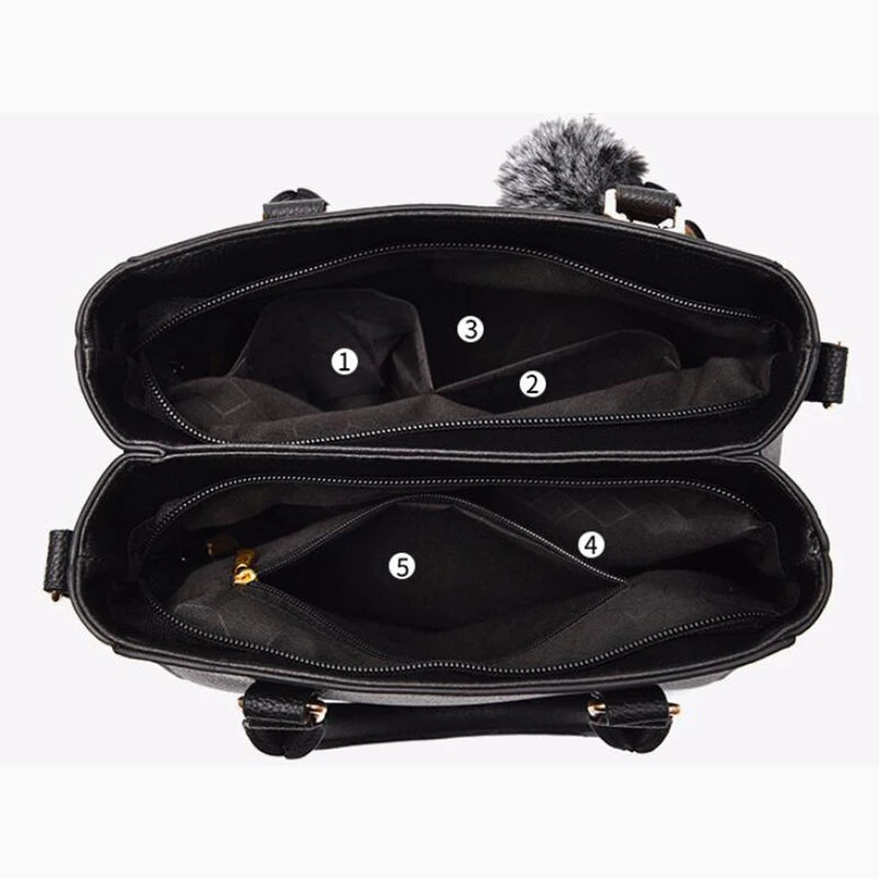Leather embroidery messenger bag for women, stylish handbag with intricate embroidery, ideal for casual or formal wear.
