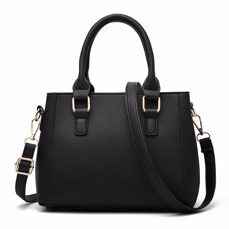 Leather embroidery messenger bag for women with hand straps, stylish ladies' handbag from Prime Deal Zone, featuring detailed embroidery.