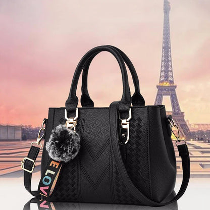 Leather embroidery messenger bag for women by Prime Deal Zone, featuring a stylish design and spacious interior for everyday use.