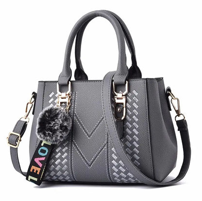 Leather embroidery messenger bag for women with floral design, Prime Deal Zone handbag, stylish and spacious ladies hand bag.