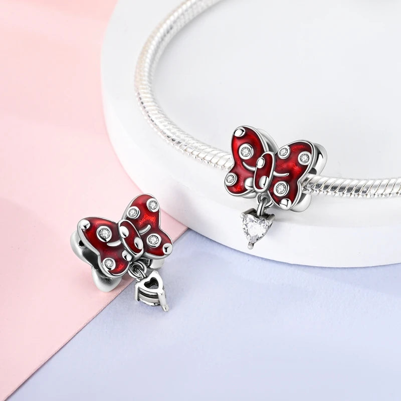 925 sterling silver charm beads, love family and life designs - view 7