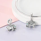 925 sterling silver charm beads, tree of life and nature designs - view 9