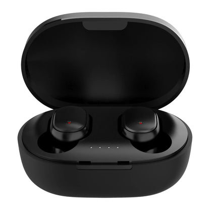 Wireless Bluetooth earphones with LED display and stereo sound, sport touch control headset for Xiaomi and Huawei smartphones.