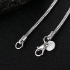 925 Sterling Silver Solid Snake Chain Necklace