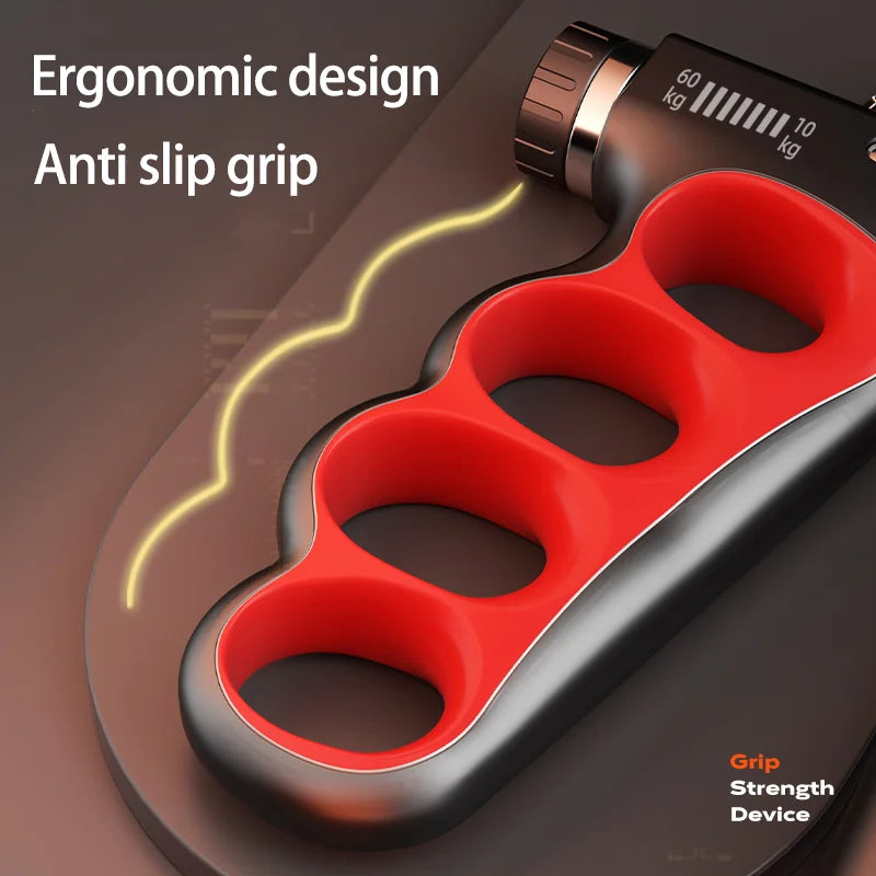 Prime Deal Zone grip strength hand exerciser with adjustable resistance for muscle recovery and hand strengthening workouts.
