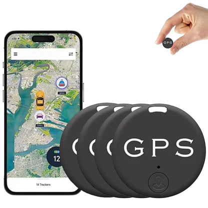 Prime Deal Zone mini GPS tracker for vehicles, compact anti-lost tracking device with Bluetooth for vehicle location and safety.