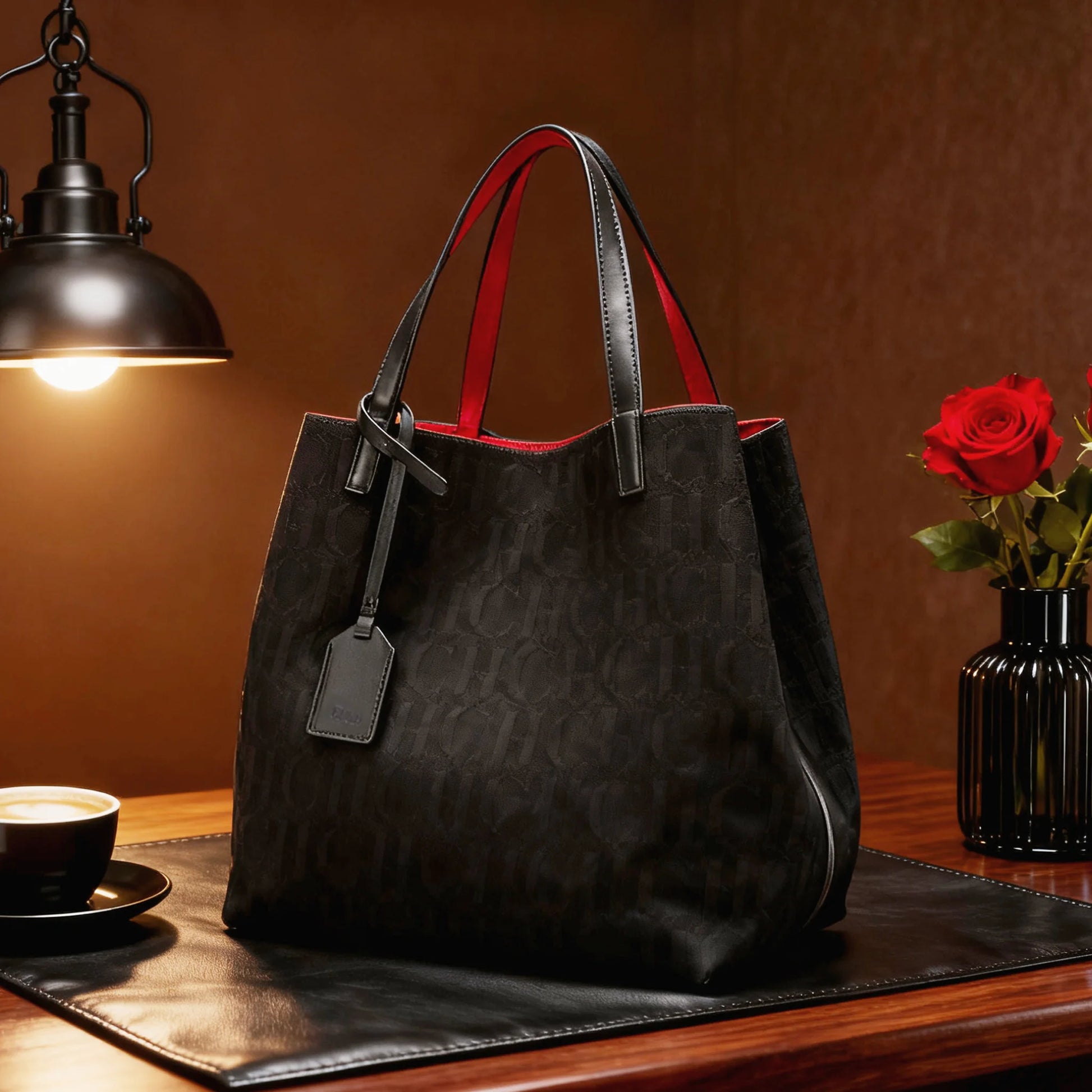 Prime Deal Zone CH high-quality craft large capacity ladies shoulder handbag with pure color and outer pocket.
