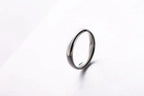 stainless steel 6mm polished band ring - view 14