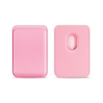 Prime Deal Zone magnetic leather wallet case for iPhone and Samsung with card holder and magnet covers, featuring sleek leather design.