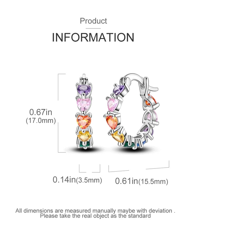 925 sterling silver zircon drop earrings, four-leaf clover and star - view 19