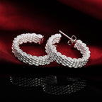 925 sterling silver charm stud earrings, mixed creative designs - view 11