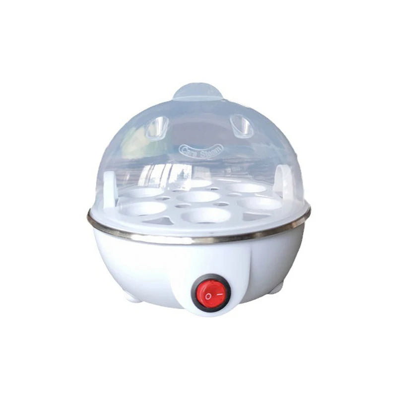 Prime Deal Zone automatic egg cooker with power-off feature, 7-egg capacity, ideal for steaming eggs, custard, and breakfast preparation