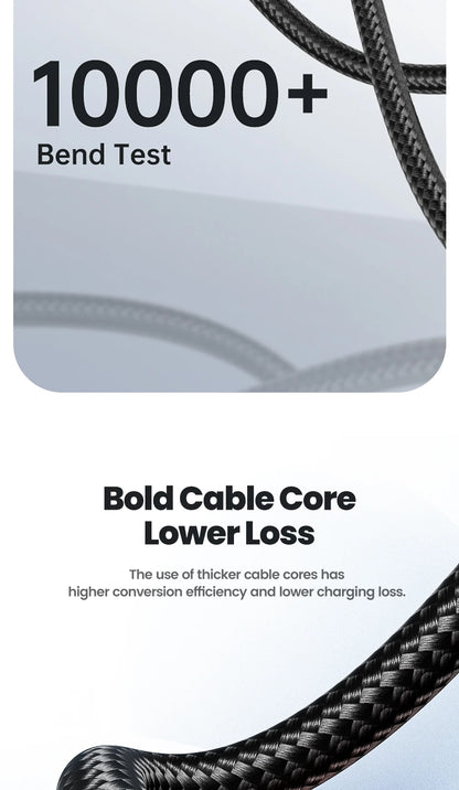Toocki 540 Rotate Magnetic USB Type-C cable for iPhone 12, Xiaomi, and Micro USB devices, featuring magnetic charging and data transfer.