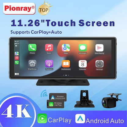 Prime Deal Zone Pionray 7/10-inch Android Auto and Wireless CarPlay device for car screens and radios.
