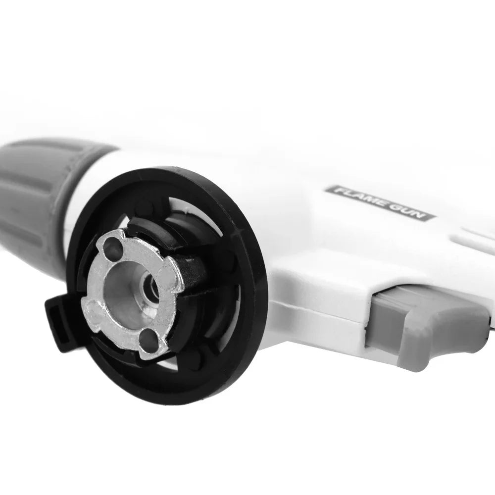 Prime Deal Zone torch welding gas burner with auto-ignition and adjustable flame for BBQ, camping, and cooking.