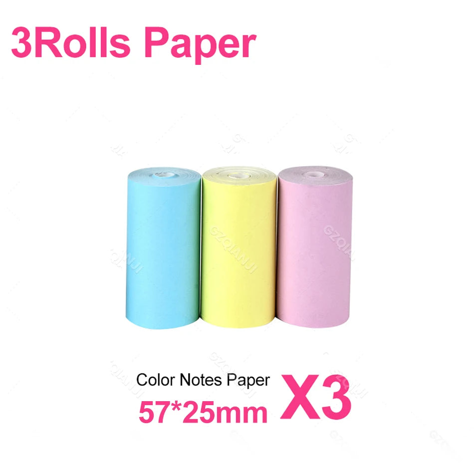 INSTOFC 58mm Mini Bluetooth Thermal Printer | Portable Photo, Label & Sticker Printer for iOS & Android