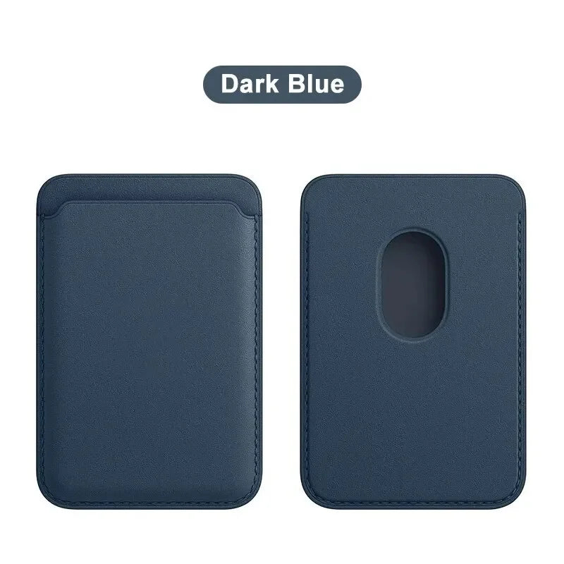 Prime Deal Zone magnetic leather wallet case for iPhone and Samsung, with card slots and secure magnetic cover.
