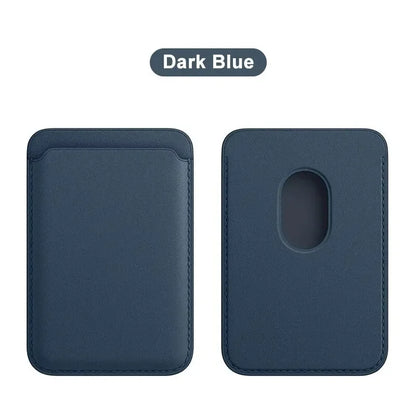 Prime Deal Zone magnetic leather wallet case for iPhone and Samsung, with card slots and secure magnetic cover.