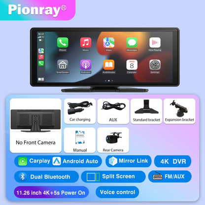 Prime Deal Zone Pionray 7/10-inch Android Auto and Wireless CarPlay device for car screens and radio systems.