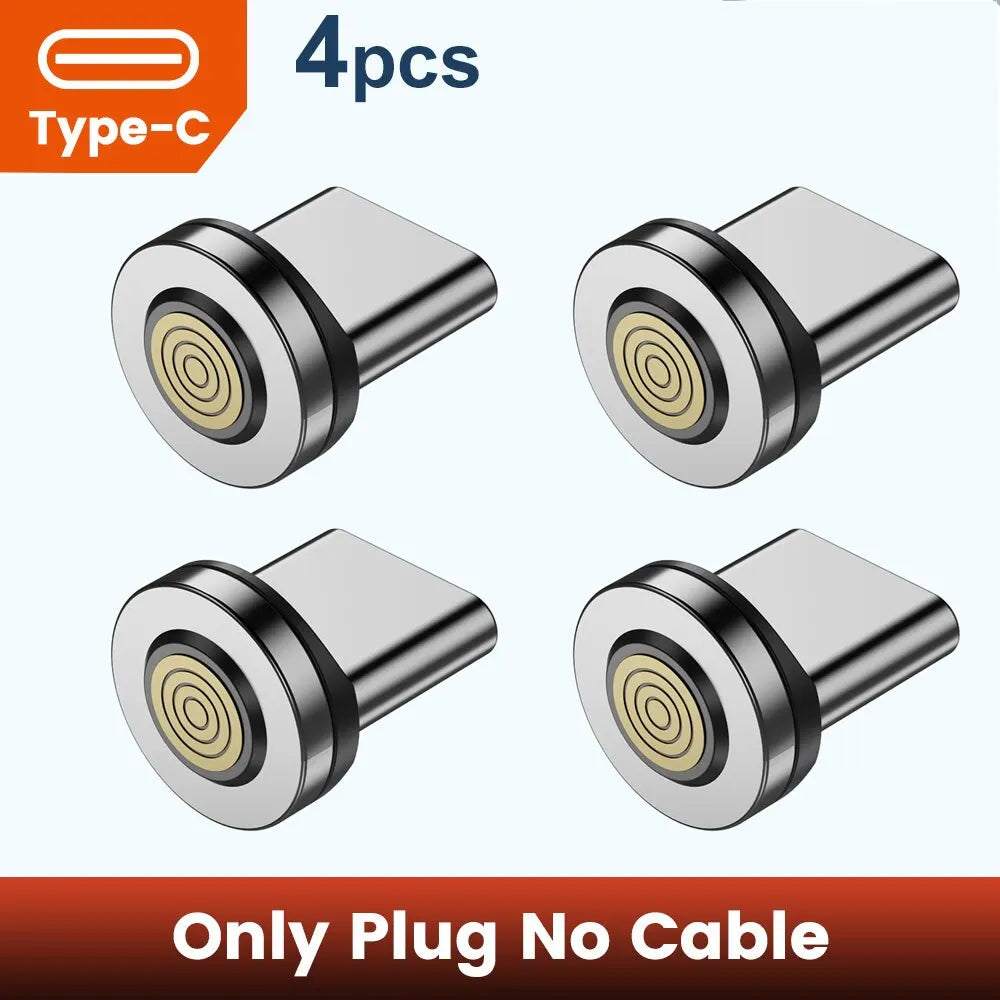 Toocki 540 Rotate Magnetic USB Type C cable for iPhone 12, Xiaomi, with magnetic charging and data transfer capabilities