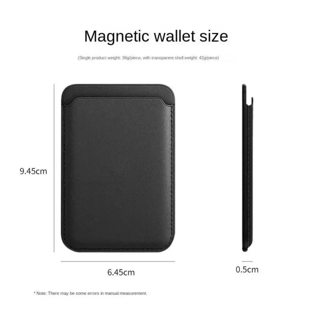 Prime Deal Zone MagSafe magnetic leather wallet case for iPhone and Samsung with card holder and magnetic cover protection.