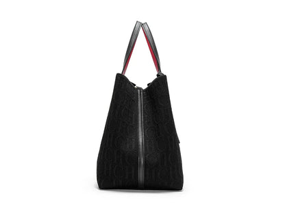 Prime Deal Zone CH high-quality craft large capacity ladies shoulder handbag with pure color outer pocket and classic style