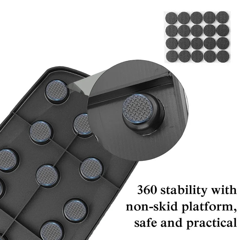 Prime Deal Zone portable multifunctional push-up board with handles, foldable fitness equipment for chest, arms, abdomen, and back training.