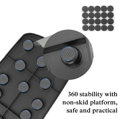 Prime Deal Zone portable multifunctional push-up board with handles, foldable fitness equipment for chest, arms, abdomen, and back training.